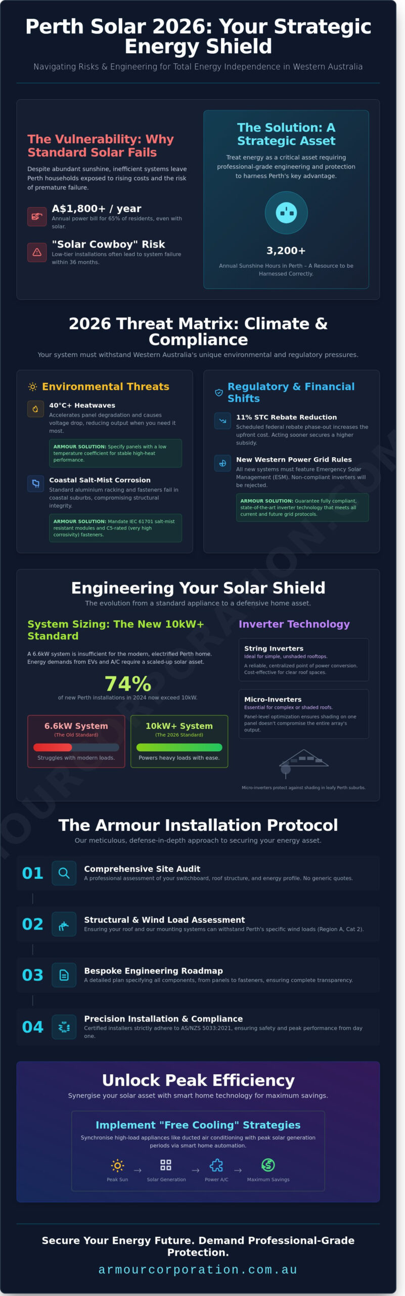 Expert Solar Panel Installation Perth: 2026 Engineering Guide - Infographic