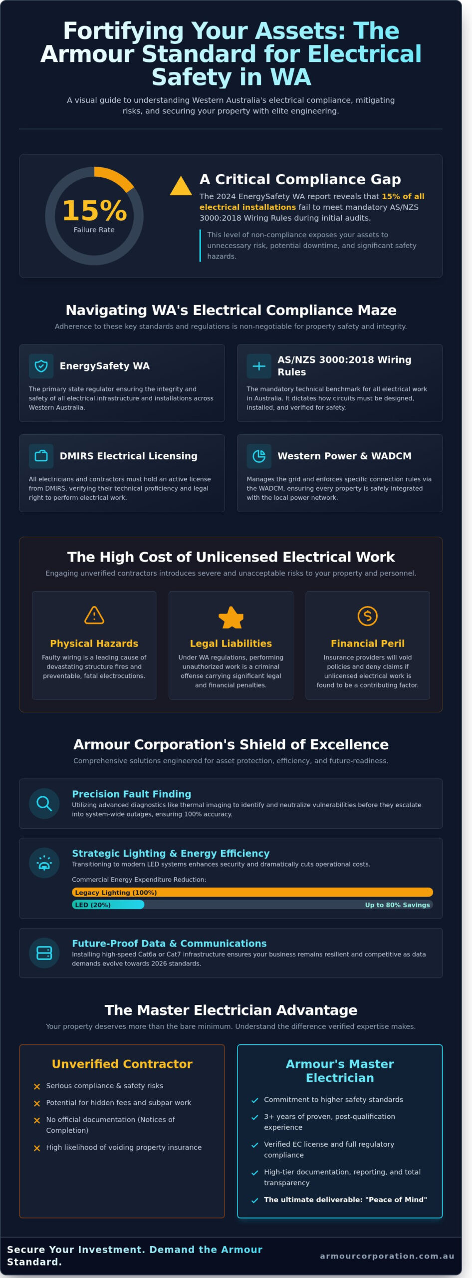 Professional Electrician Perth: The 2026 Guide to Safety & Excellence - Infographic